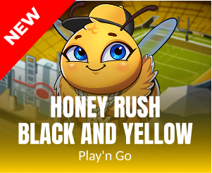 Honey Rush Black and Yellow slot