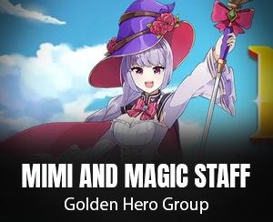 Mimi and Magic Staff